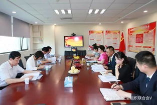 張靜同志調研中介組織和行業協會 新階層 黨旗紅 工作品牌創建活動